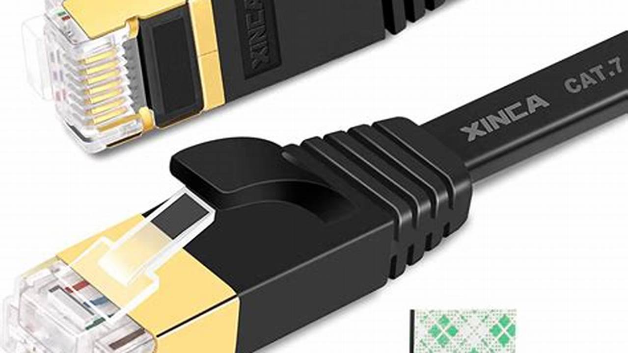 3M Cat 7 Ethernet Cable - This Cable Is A Good Choice For High-performance Applications. It Features Shielded Connectors To Reduce Interference, And It Is Available In Lengths Up To 100 Feet., Best Picks