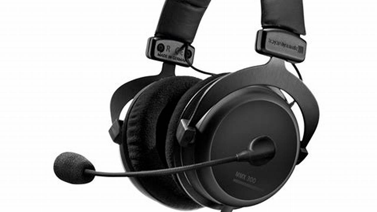 Beyerdynamic MMX 300 - These Headphones Are Designed For Professional Gamers, And They Deliver Exceptional Sound Quality And Durability. They're Also Very Comfortable To Wear, Even During Extended Gaming Sessions., Best Picks