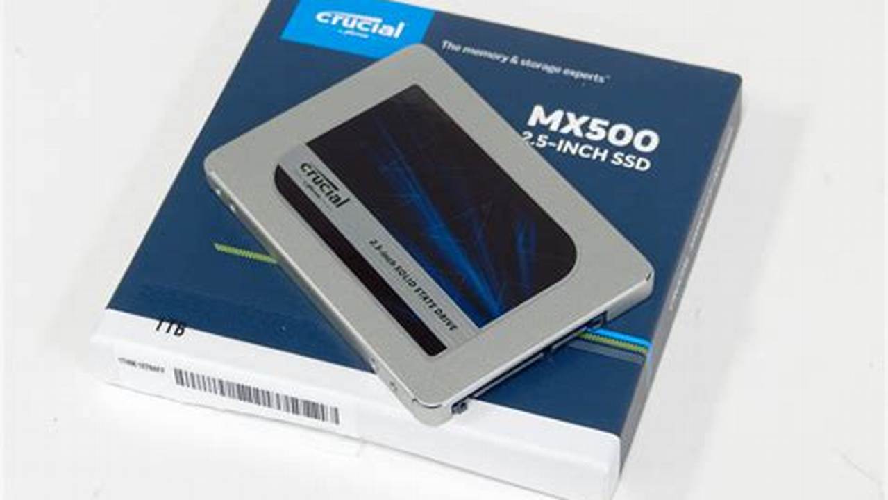 Crucial MX500 SATA SSD, Best Picks