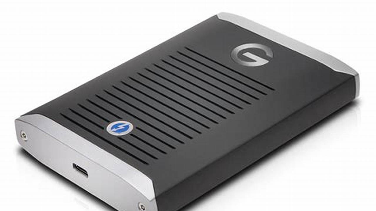 G-Technology G-DRIVE Mobile SSD, Best Picks