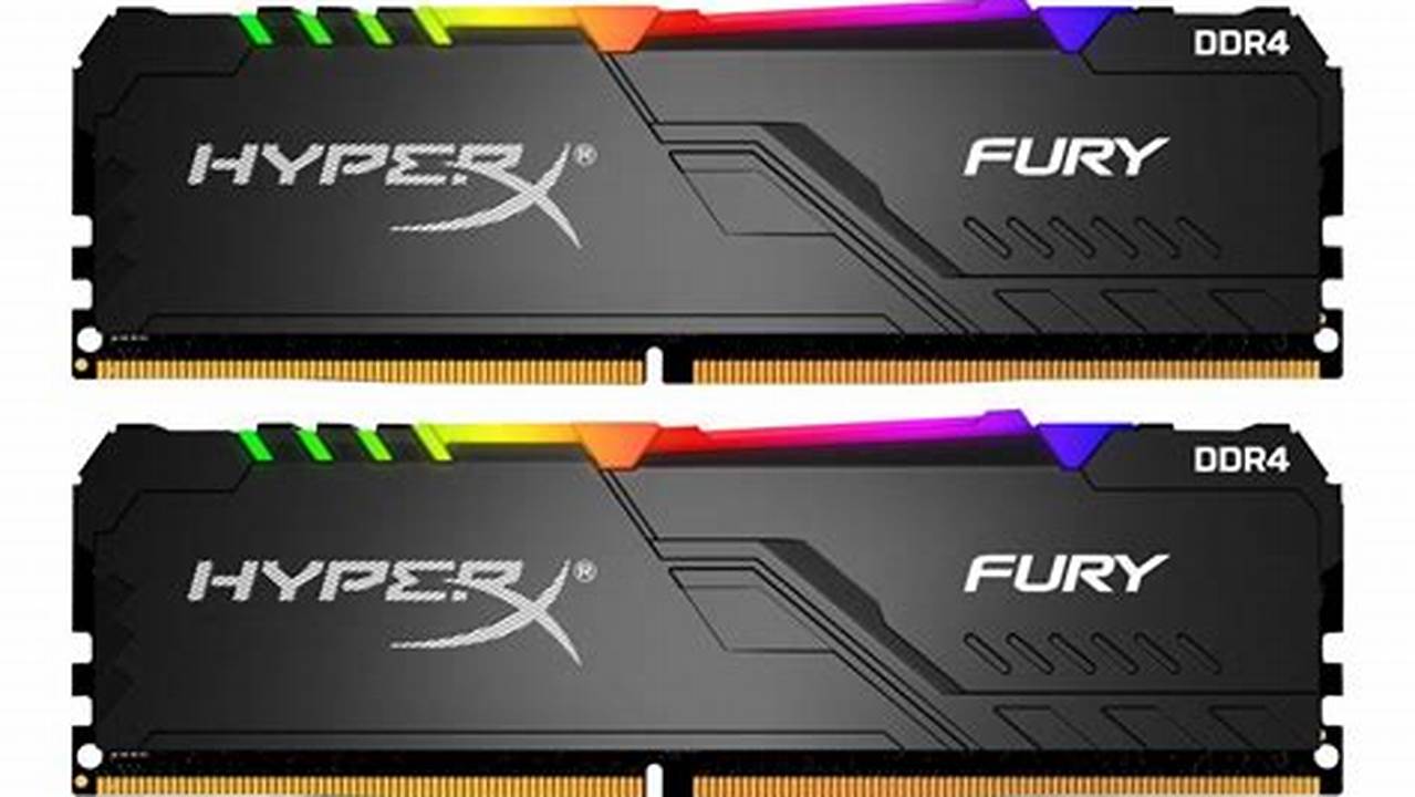 HyperX Fury RGB 32GB (2x16GB) DDR4-3200MHz, Best Picks