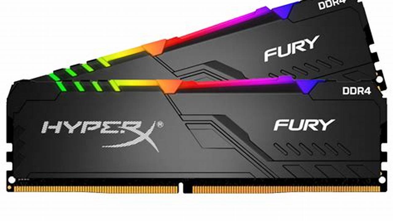Kingston HyperX Fury 16GB (2x8GB) DDR4-3200MHz C16 - This RAM Is A Great Choice For Those Who Are Looking For A Good Balance Of Performance And Price. It Is Fast, Reliable, And Affordable., Best Picks