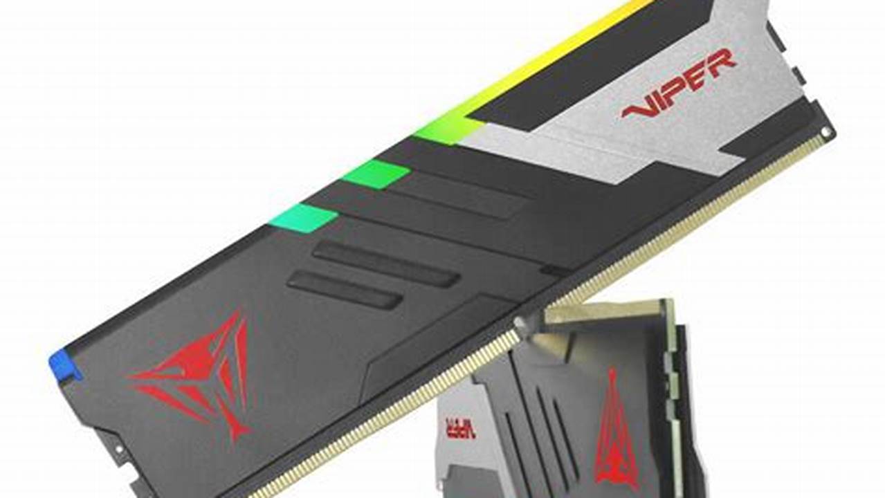 Patriot Viper Venom RGB 128GB (4x32GB) DDR5-6000 CL40 Memory, Best Picks