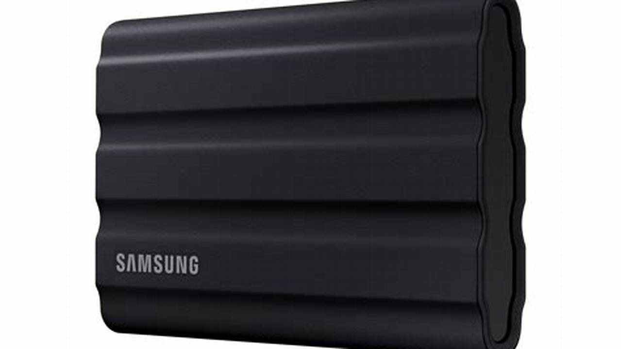 Samsung T7 Shield 4TB External SSD, Best Picks