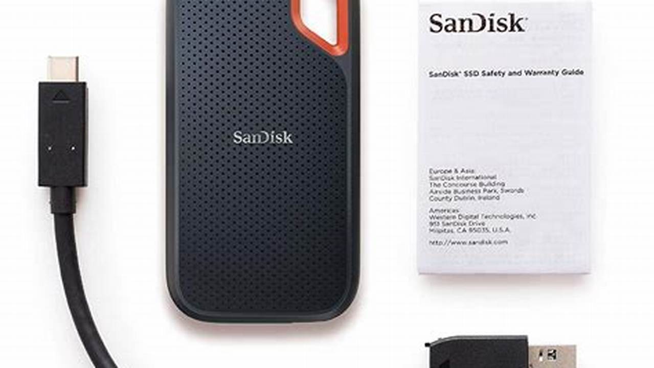 SanDisk Extreme Portable SSD 4TB, Best Picks