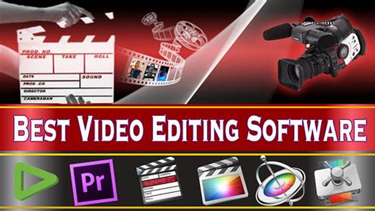 Video Editing Software, Best Picks