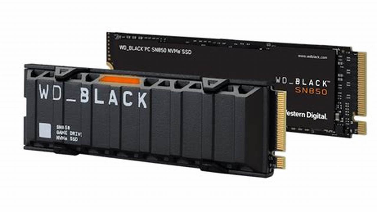 WD Black SN850 NVMe SSD, Best Picks
