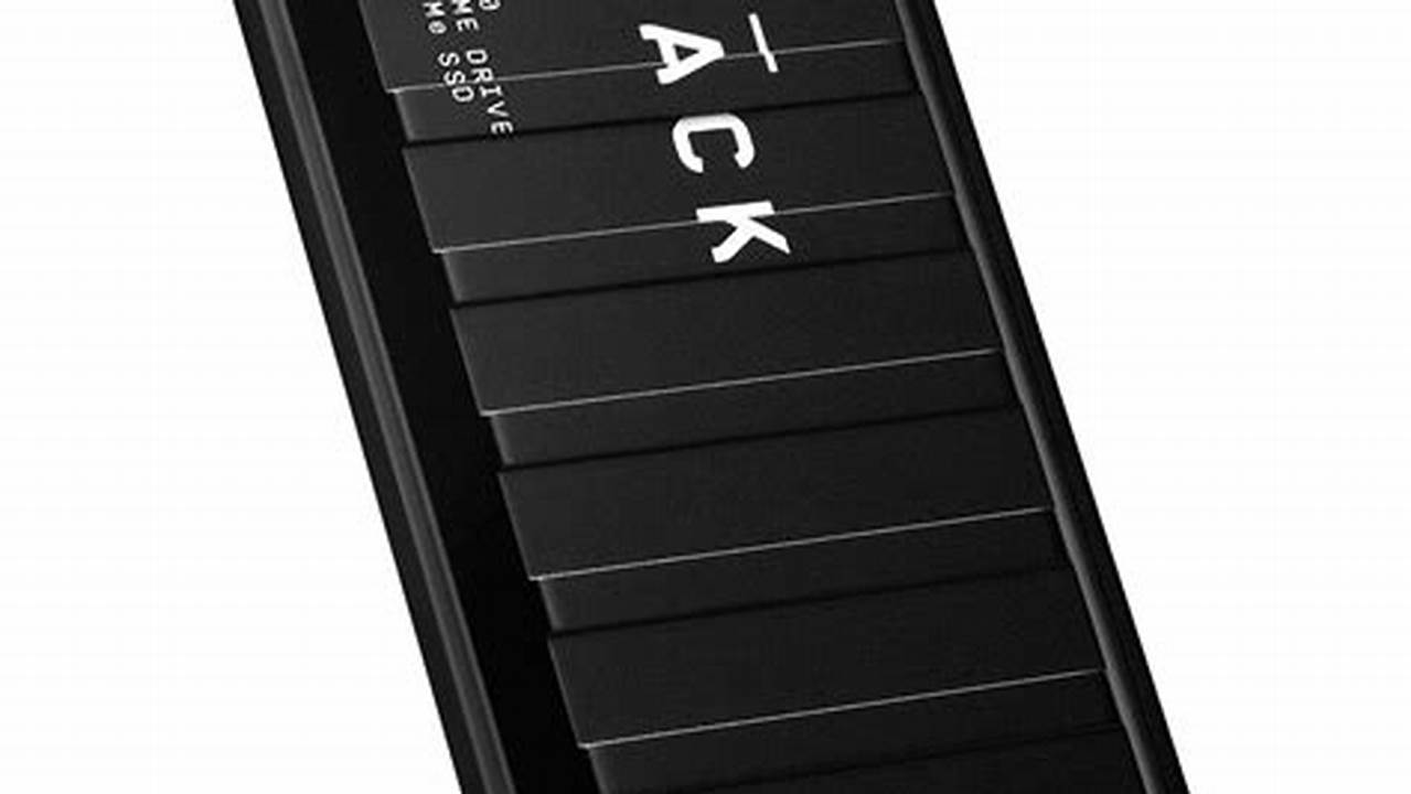 WD_Black P50 Game Drive 4TB External SSD, Best Picks