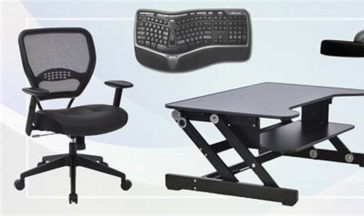 ergonomic items for home office