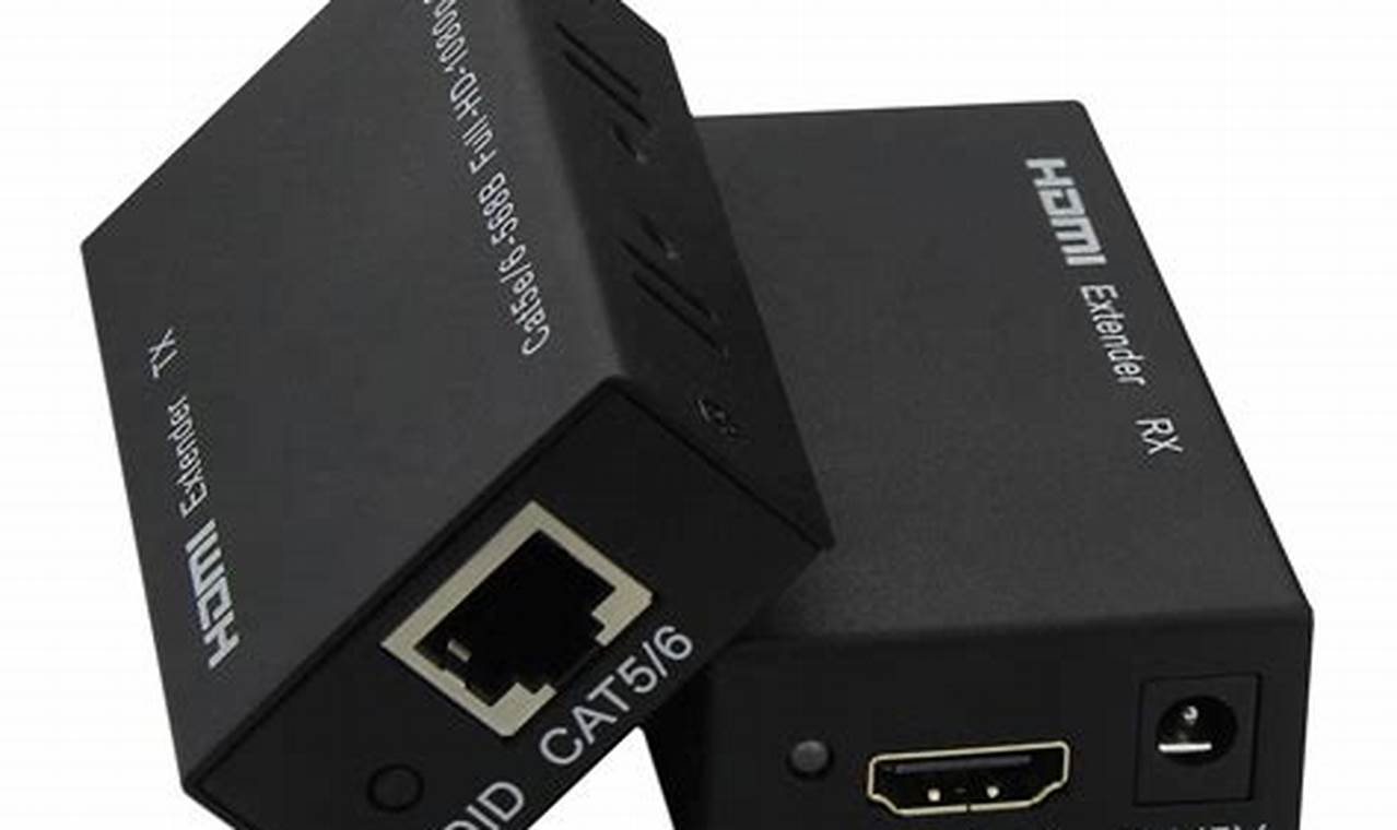 hdmi extension adapter extend your connectivity