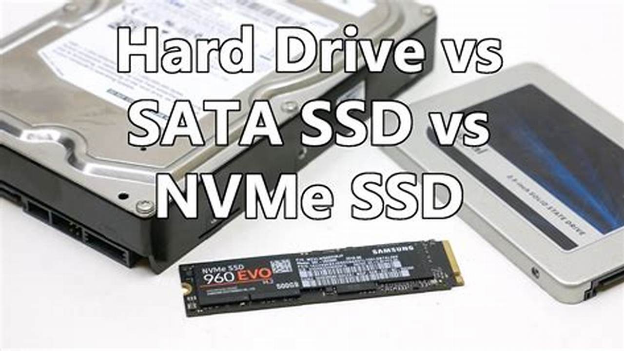 Unveiling NVMe SSD vs SATA SSD: Discoveries Await